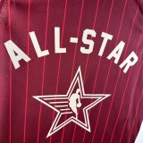 NBA Men 2024 Los Angeles Lakers All Stars Red #13 GEORGE Jersey High Quality Name and Number Print