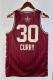 NBA Men 2024 Los Angeles Lakers All Stars Red #30 CURRY Jersey High Quality Name and Number Print
