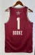 NBA Men 2024 Los Angeles Lakers All Stars Red #1 BOOKE Jersey High Quality Name and Number Print