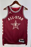 NBA Men 2024 Los Angeles Lakers All Stars Red #13 GEORGE Jersey High Quality Name and Number Print