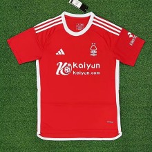 23/24 Nottingham Forest F.C.Home Jersey With Sponsors Thai Quality
