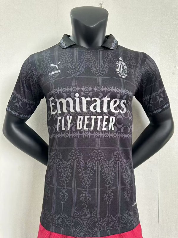 23/24 AC Milan Special Black Jersey Player Version 1:1 Quality