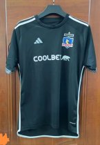 24/25 Colo-Colo Away Black Fans Soccer Jersey