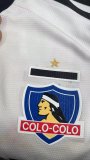 24/25 Colo-Colo Home White Fans Soccer Jersey