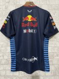 2024 Red Bull Racing Dark Blue F1 Team Round Collar POLO T-Shirt