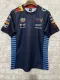2024 Red Bull Racing Dark Blue F1 Team Round Collar POLO T-Shirt