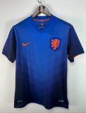 2014 Netherlands Holland Away Retro Jersey