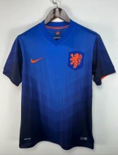 2014 Netherlands Holland Away Retro Jersey