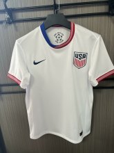 24/25 USA Home Jersey Thai Quality Fans Version  1:1 Quality