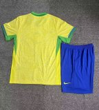 24/25 Brazil Home Kids Jersey
