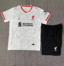 24/25 Liverpool Third White Kids Jersey