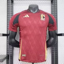 24/25 Belgium Home Soccer Jersey Player Version  1:1 Quality
