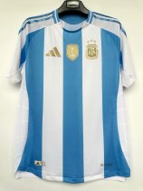 24/25 Argentina Home Jersey With Fifa Player Version 1:1 Quaility