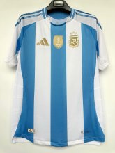 24/25 Argentina Home Jersey With Fifa Player Version 1:1 Quaility