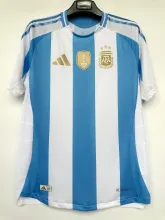 24/25 Argentina Home Jersey With Fifa Player Version 1:1 Quaility