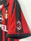 96/97 AC Milan Home Retro Jersey 811