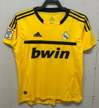 11/12 Real Madrid Goalkeeper Yellow Retro Jersey