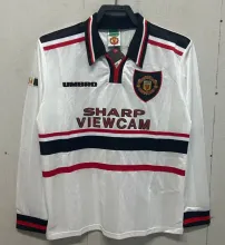 98/99 Man United Away Long Sleeve Retro Jersey