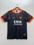 99/00 Roma Away Retro Jersey
