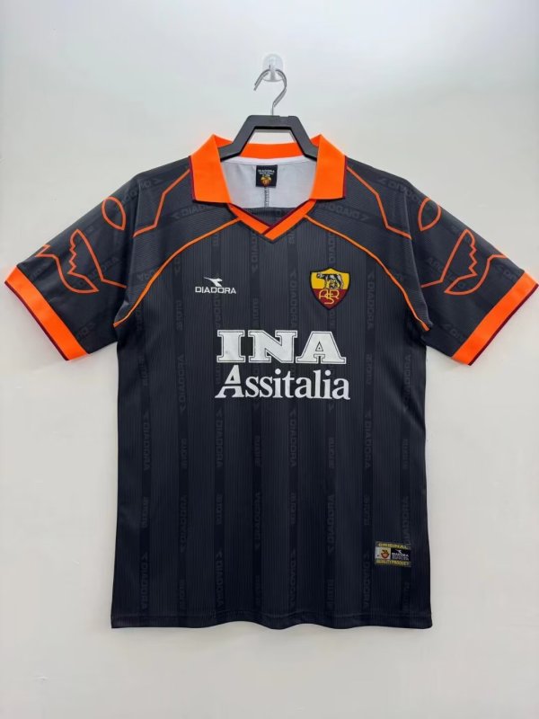 99/00 Roma Away Retro Jersey