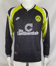 95/96 Dortmund Away Retro Jersey Long Sleeve