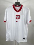 24/25 Poland Home Soccer Jersey Fans Version  1:1 Quality