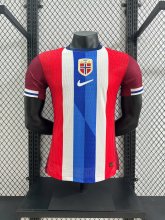 24/25 Norway Home Soccer Jersey Player Version  1:1 Quality