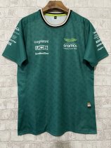 2024 Aston Martin Cognizant F1 Team Round Collar With ALONSO 14 T-Shirt