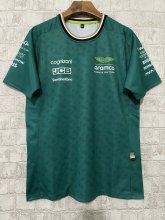 2024 Aston Martin Cognizant F1 Team Round Collar With ALONSO 14 T-Shirt