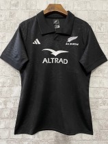 2024 New Zealand Rugby All Black Home Rugby Jersey High Quality