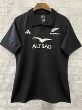 2024 New Zealand Rugby All Black Home Rugby Jersey High Quality