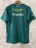 2024 Aston Martin Cognizant F1 Team Round Collar T-Shirt