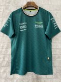 2024 Aston Martin Cognizant F1 Team Round Collar T-Shirt