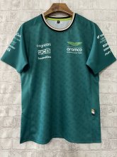 2024 Aston Martin Cognizant F1 Team Round Collar T-Shirt