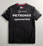2024 Mercedes F1 Team Round Collar POLO T-Shirt
