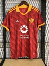 24/25 Roma Home Jersey  With Sponsors 1:1 Thai Quality