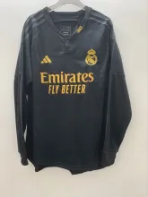 23/24 Real Madrid Third Jersey Long Sleeve 1:1 Quality Fan Version