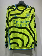 23/24 Arsenal Away Jersey Fans Version Long Sleeve