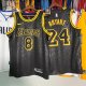 NBA  Los Angeles Lakers Black with Snake Front #8  Black #24 BRYANT Jersey High Quality Name and Number Print