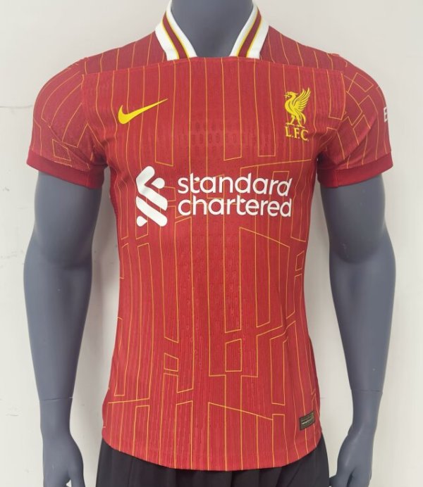 24/25 Liverpool Home Jersey Player Version 1:1 Quality 鸿发