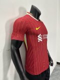24/25 Liverpool Home Jersey Player Version 1:1 Quality 鸿发