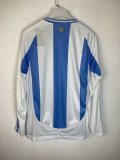 24/25 Argentina Home Jersey With Fifa Long Sleeve Fans Version 1:1 Quality