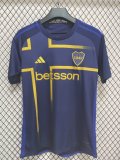 24/25 Boca Third Soccer Jersey With Sponsors Thai Quality