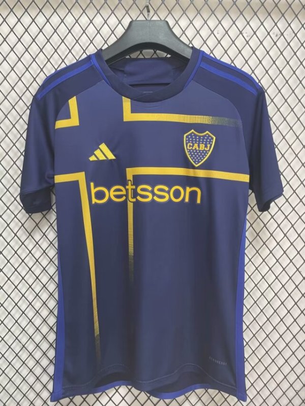 24/25 Boca Third Soccer Jersey With Sponsors Thai Quality