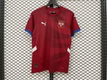 24/25 Serbia Home Soccer Jersey Fans Version