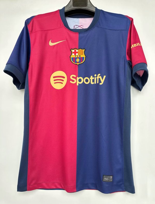 24/25 Barcelona Home Jersey 1:1 Quality Fan Version