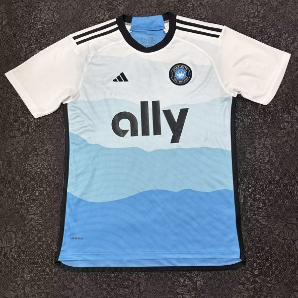 24/25 Charlotte Home Blue Fans Version Soccer Jersey