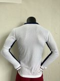 24/25 England Home Soccer Jersey Long Sleeve Player Version  1:1 Quality