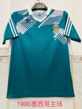 1990 Mexico Home Retro Jersey Fans Version