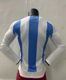 24/25 Argentina Home Jersey Long Sleeve Player Version 1:1 Quaility